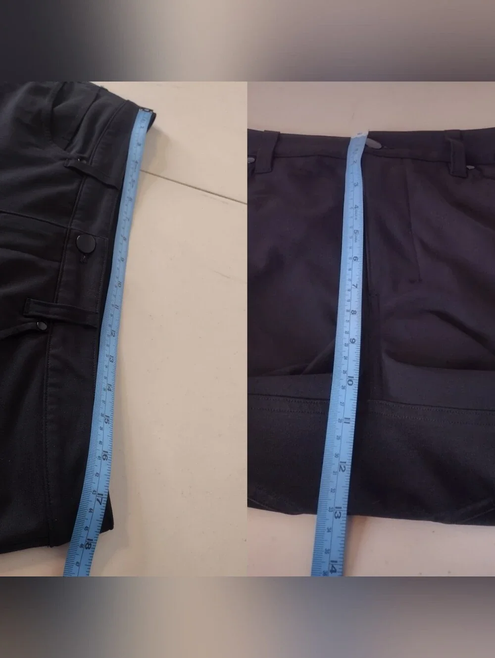 Lululemon ABC Black Straight-Leg Athletic Golf Pants Sz 34